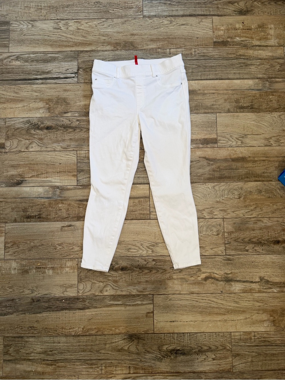 SPANX White Skinny Jeans